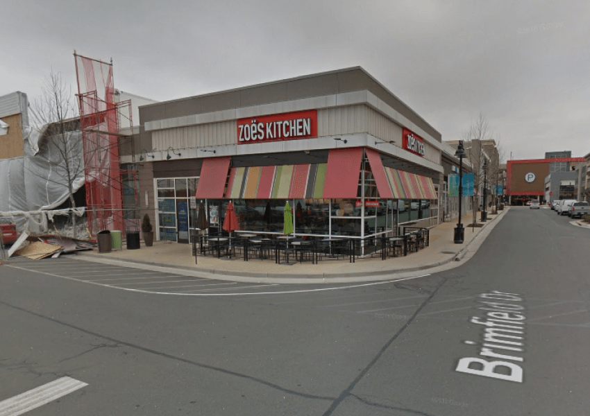 One Loudoun County Old Zoes Kitchen Restaurant Location | New DIG Ashburn Restaurants Spot
